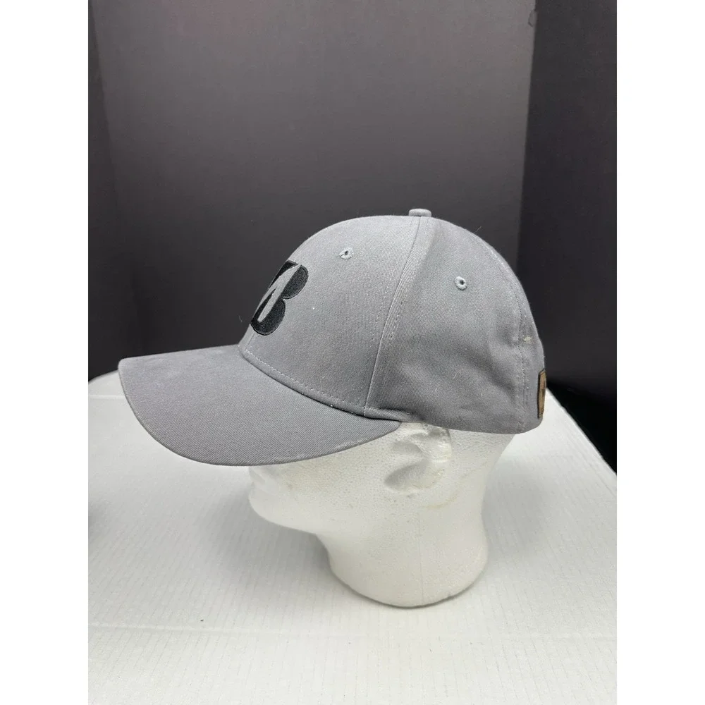 Bridgestone Hat Cap Mens Gray Strap Back Adjustable Dump Truck Image Dri Duck